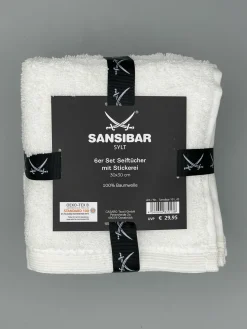New SANSIBAR Seiftuch 6er-Set