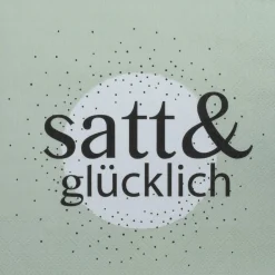 räder Servietten SATT & GLÜCKLICH