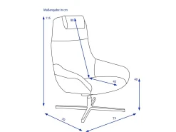 Creation by Rolf Benz Sessel CREATION 485