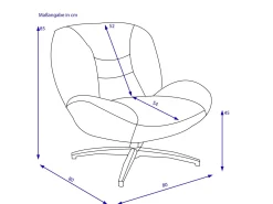 Hot HARPER Sessel ALVARES