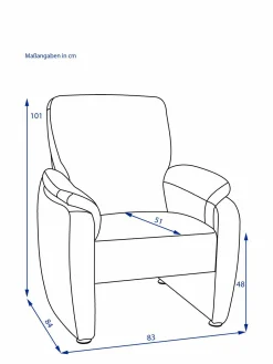 Elastoform Sessel hoch STEVE
