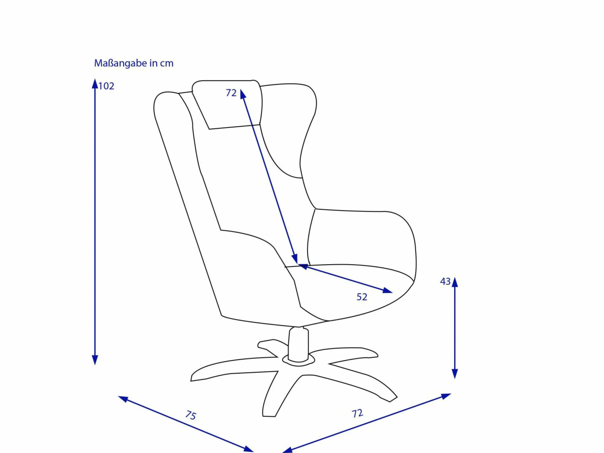 SANSIBAR Sessel TRELLEBORG
