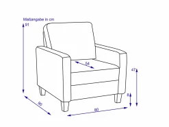 Discount vito Sessel BUDDY