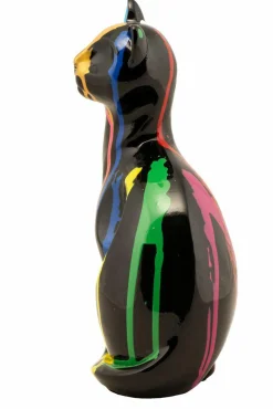 New Sonstige Skulptur BUNTE KATZE II