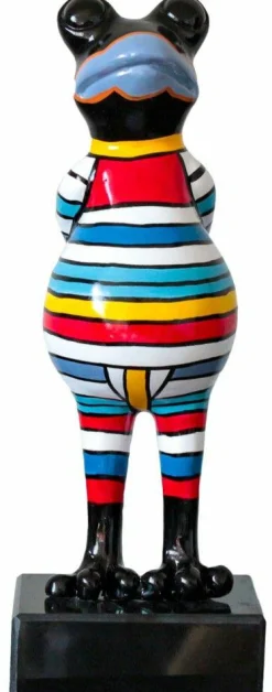 Sonstige Skulptur GESTREIFTER FROSCH