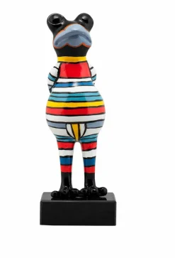 Sonstige Skulptur GESTREIFTER FROSCH