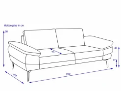 Hot MONDO Sofa 3 Sitzer CIVITA
