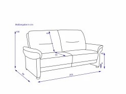 MONDO Sofa 3 Sitzer RECITA