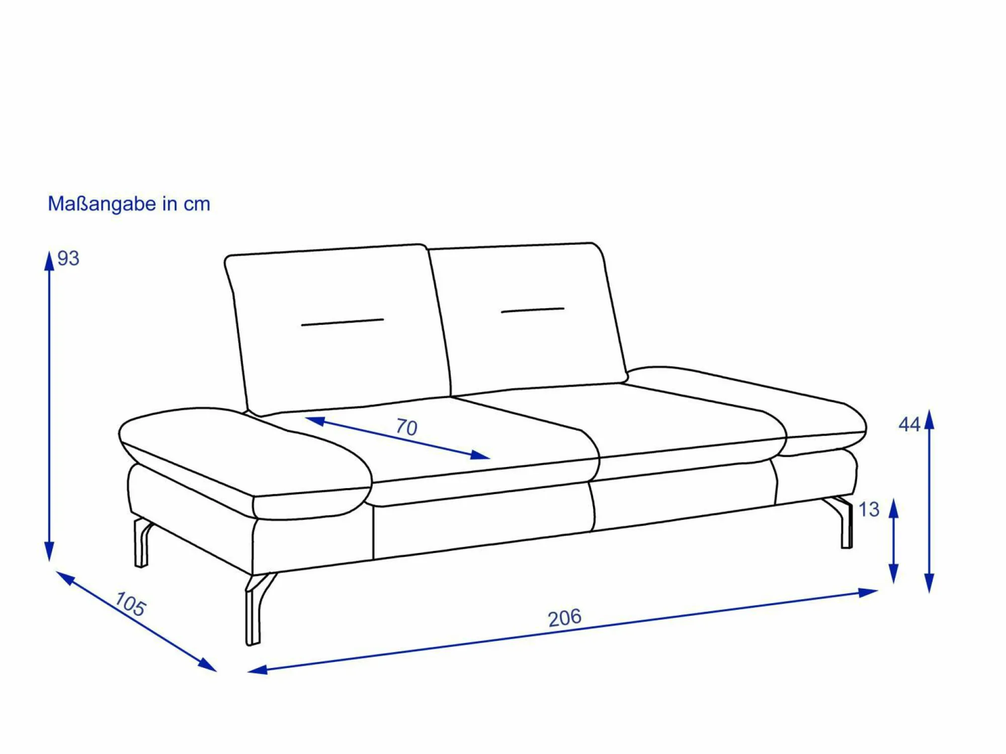 Hot Sonstige Sofa 2 Sitzer PACIFIC