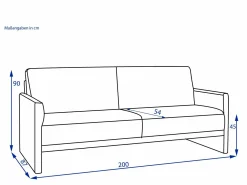ROLF BENZ Sofabank CARA