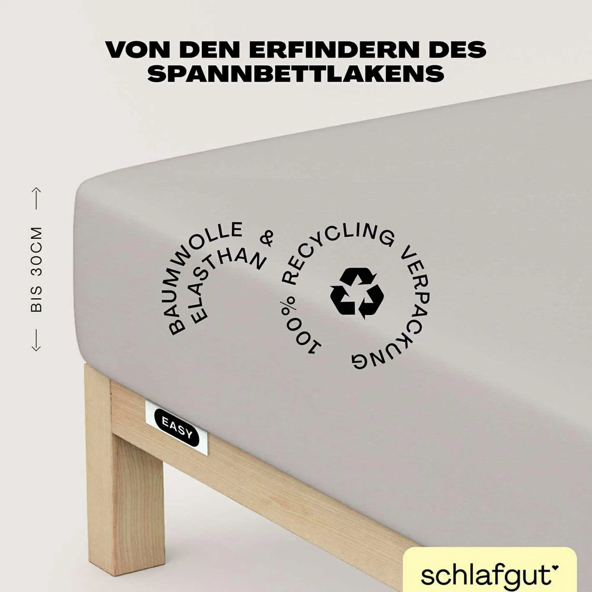 Adam Matheis Spannbettlaken EASY Jersey