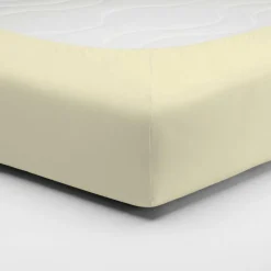 Adam Matheis Spannbettlaken Jersey ecru