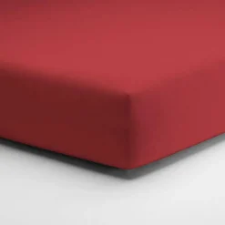 Adam Matheis Spannbettlaken Jersey rot