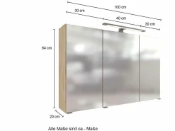 vito Spiegelschrank KEYTO