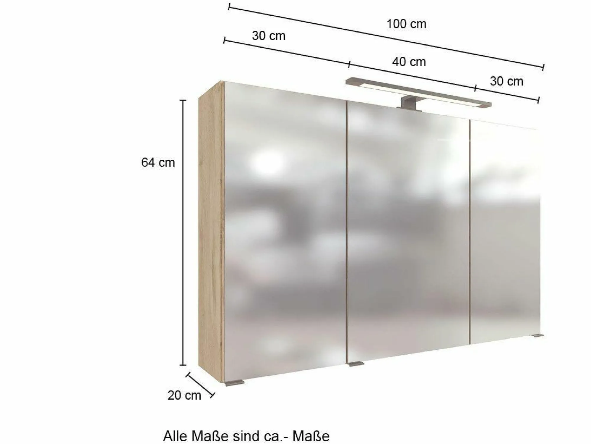 vito Spiegelschrank KEYTO