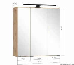 vito Spiegelschrank KEYTO