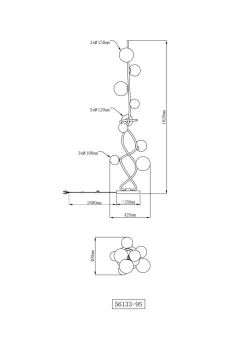 Discount GLOBO Lighting Stehleuchte RIHA