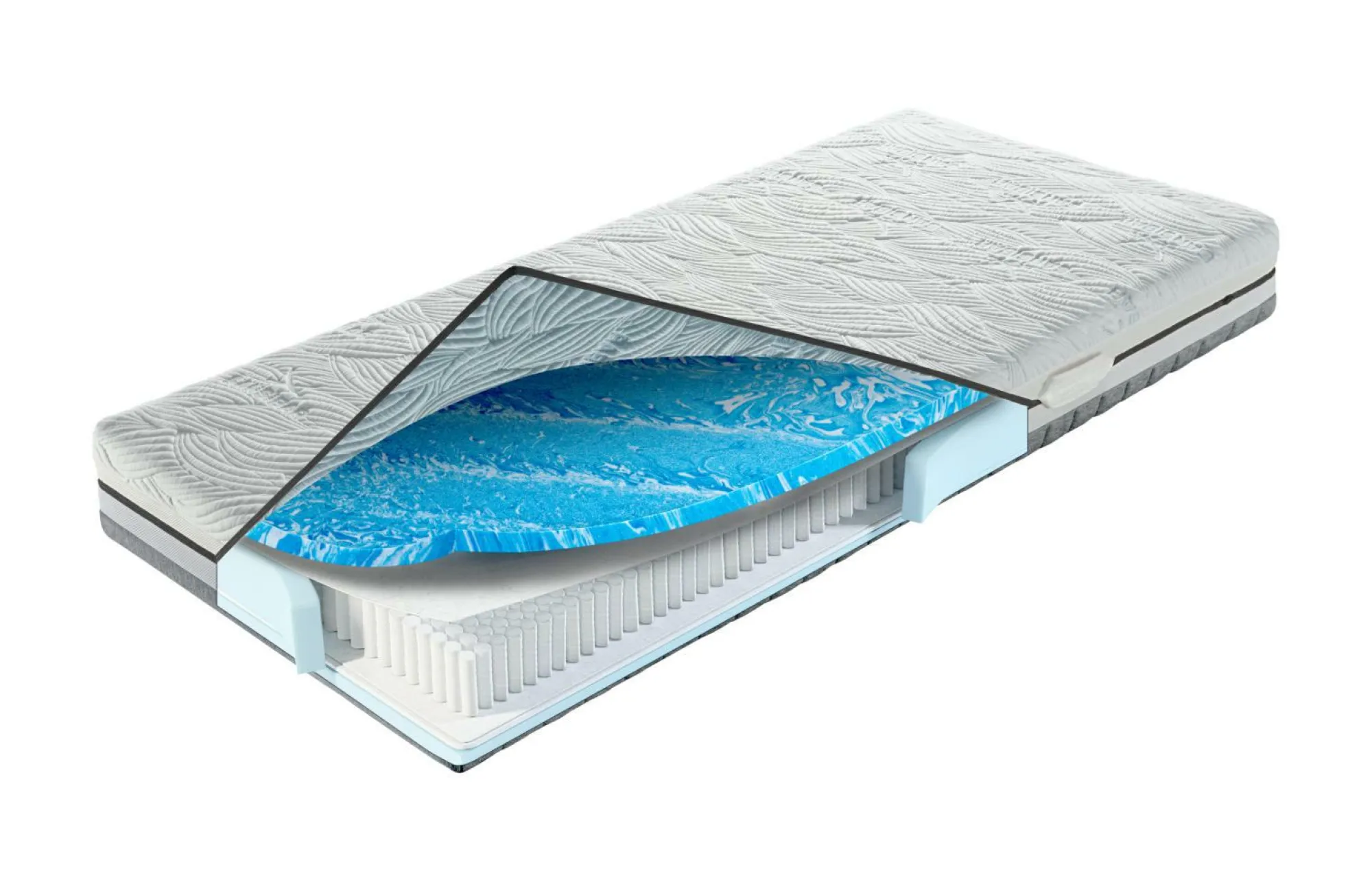 SANSIBAR Taschenfederkernmatratze LUNDBY