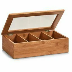 Discount zeller Teebeutelbox Bamboo