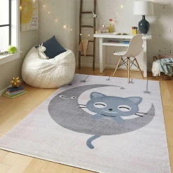 Kinder Sonstige Teppich CANDY Katzenmond