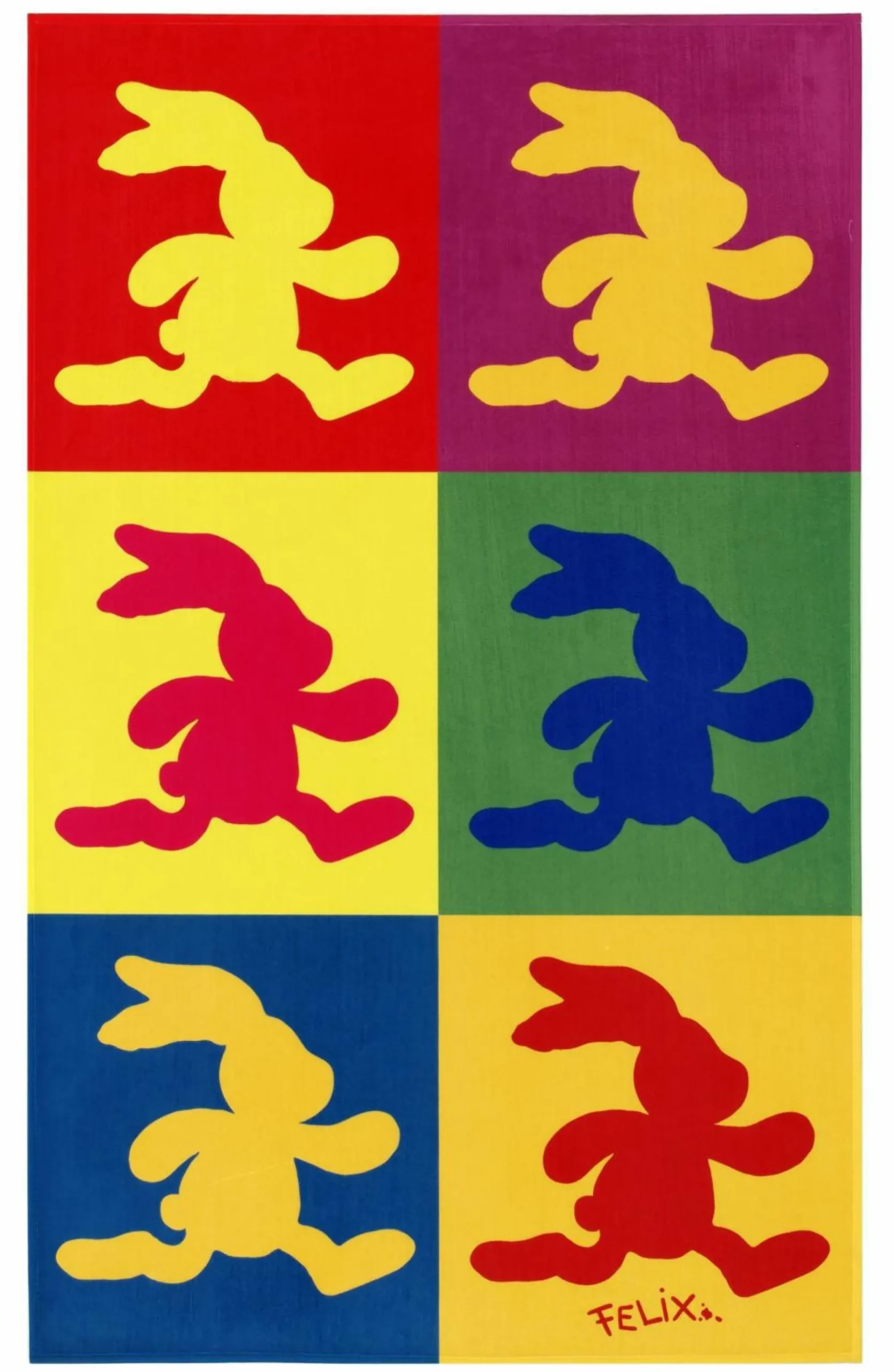 Outlet Sonstige Teppich FELIX DER HASE