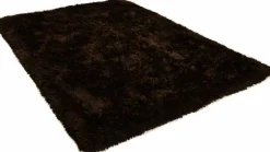 Hot THEKO Teppich FLOCATIC braun