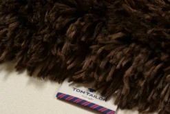 Hot THEKO Teppich FLOCATIC braun