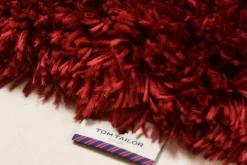 Hot THEKO Teppich FLOCATIC rot