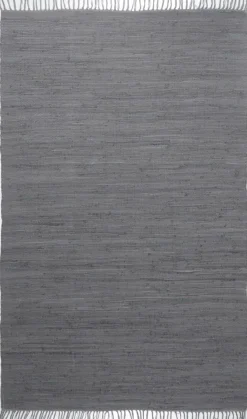 THEKO Teppich HAPPY COTTON anthrazit