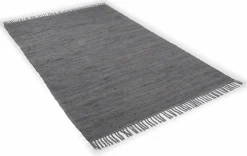 Clearance THEKO Teppich HAPPY COTTON anthrazit