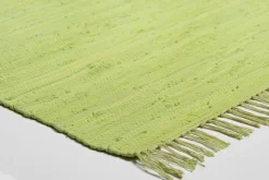 THEKO Teppich HAPPY COTTON grün