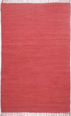 THEKO Teppich HAPPY COTTON rot