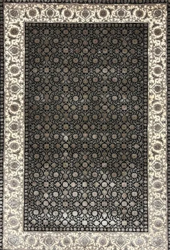 Sonstige Teppich Herati black/beige