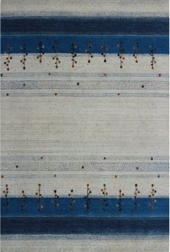 Sonstige Teppich LORI LOOM blau