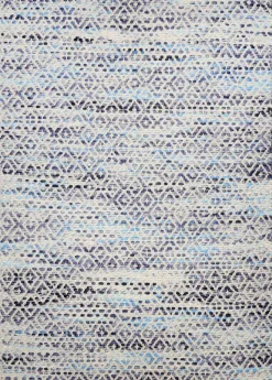 Discount THEKO Teppich SMOOTH COMFORT blau