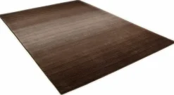 Best THEKO Teppich WOOLCOMFORT braun