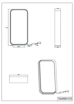 Hot CINQUE Tischleuchte CIZIONE