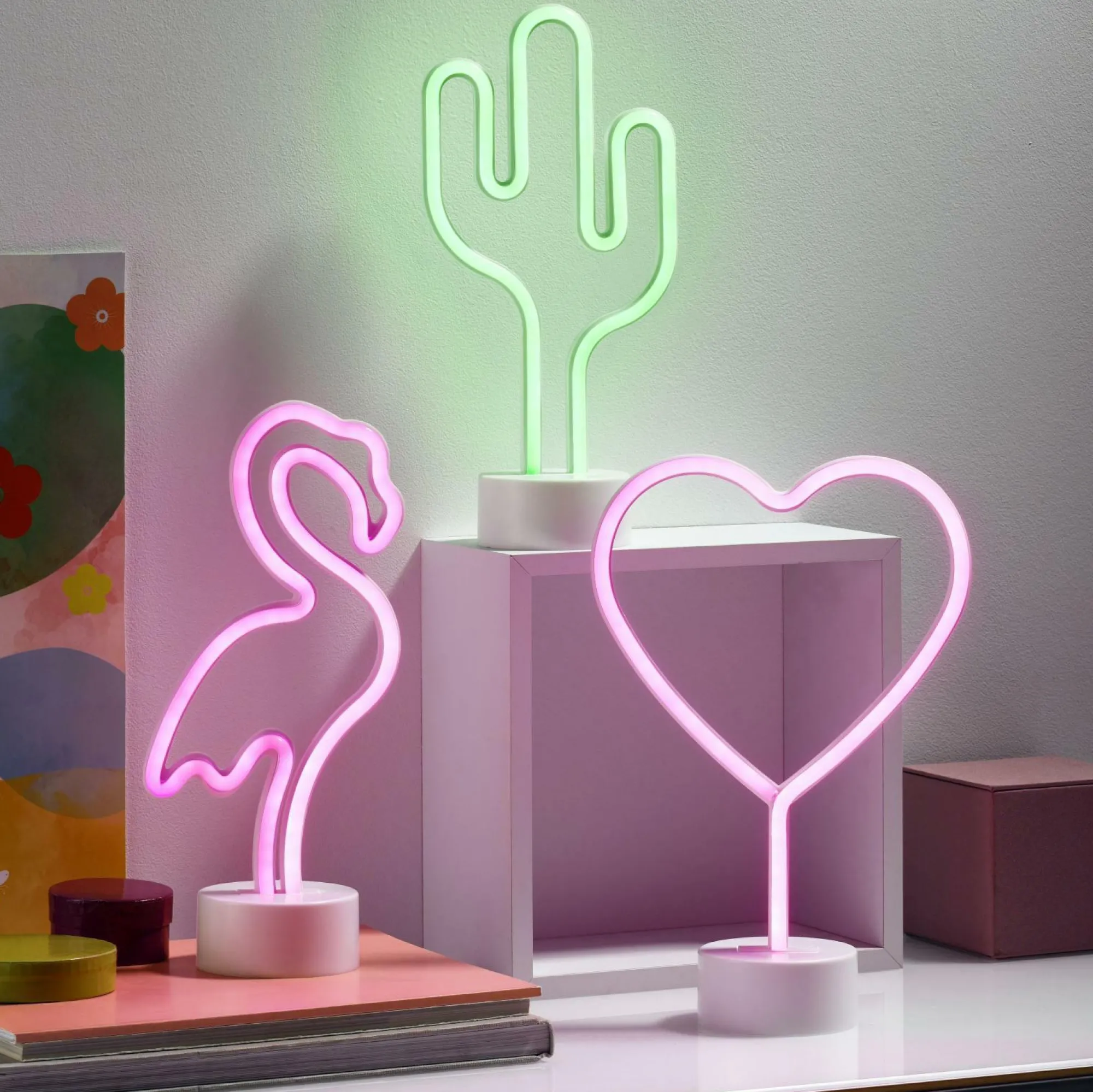 casa NOVA Tischleuchte FLAMINGO