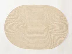 Sonstige Tischset SAMBA oval creme