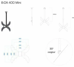 Hot VCM TV-Deckenhalterung B-DX400MINI