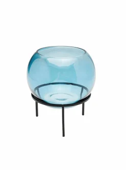 KARE DESIGN Vase Oracle Blau 15 cm
