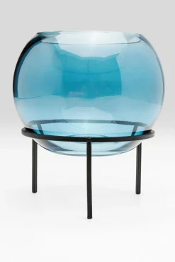 KARE DESIGN Vase Oracle Blau 15 cm