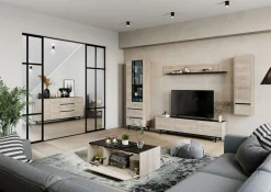 Outlet GERMANIA Vitrinenschrank CANTORIA