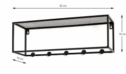 HAKU Möbel Wandgarderobe LEICESTER 5