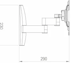VCM Wandhalterung TS 3