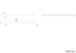 Outlet TRIO-Leuchten Wandleuchte FABIO