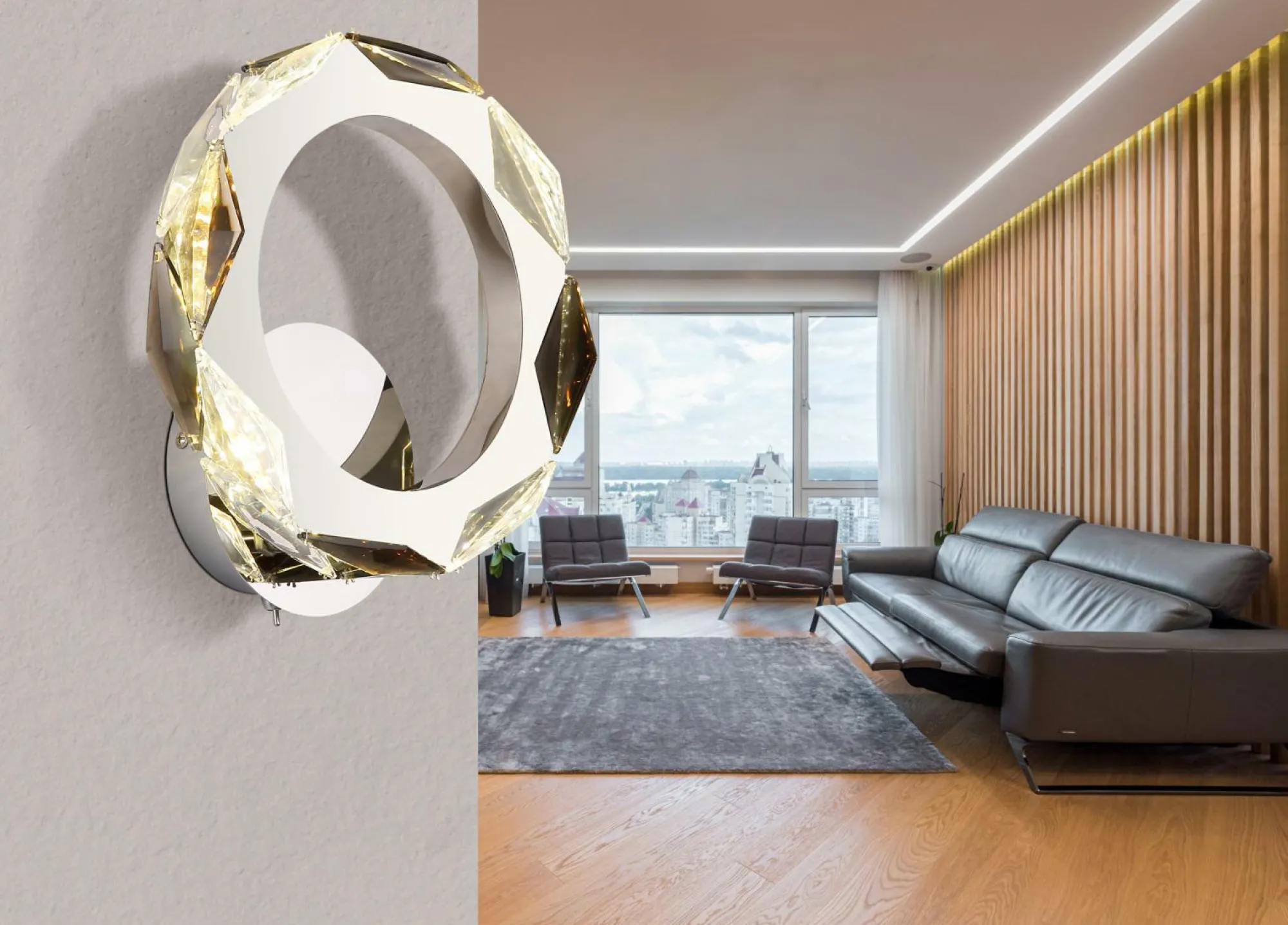 Best GLOBO Lighting Wandleuchte KARILION