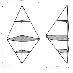 HAKU Möbel Wandregal Leicester