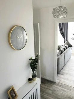 NEXTIME Wanduhr GLAMOUR