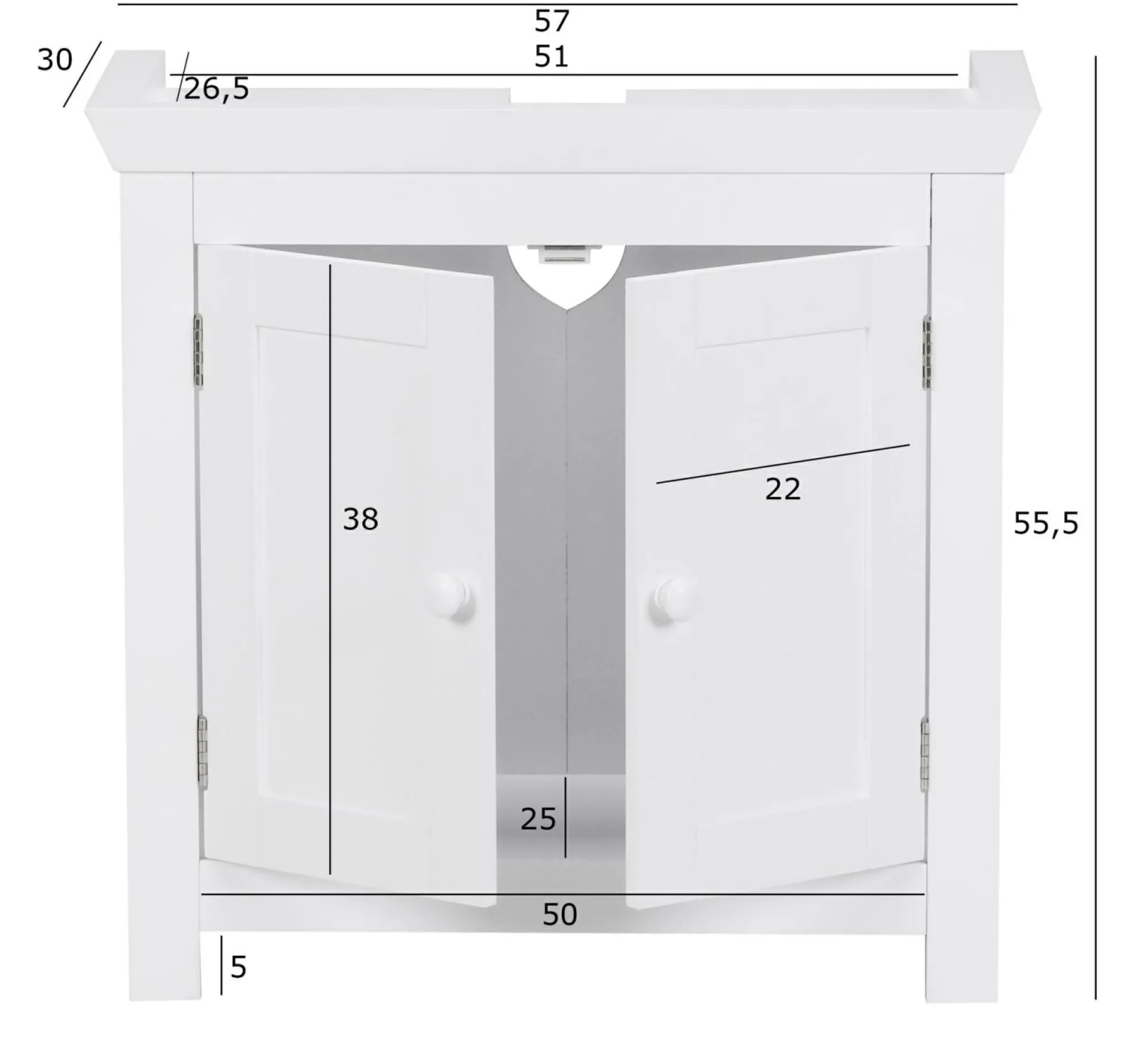Clearance Sonstige Waschbeckenunterschrank